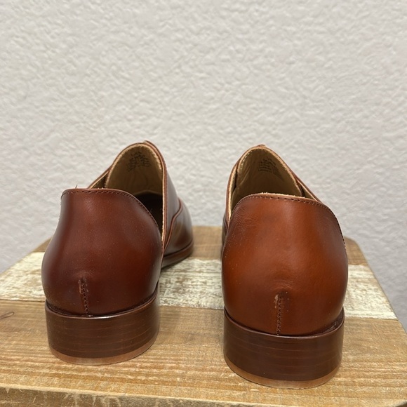 Nisolo Emma d’Orsay Oxford Leather Brandy Size 7.5 - Picture 7 of 11